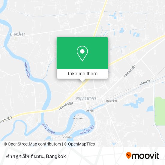 ค่ายลูกเสือ ต้นสน map