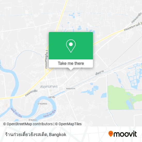 ร้านก๋วยเตี๋ยวย้งรสเด็ด map