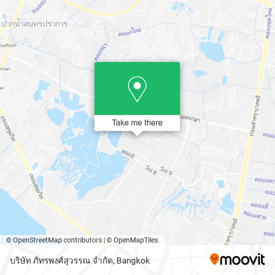 บริษัท ภัทรพงศ์สุวรรณ จํากัด map