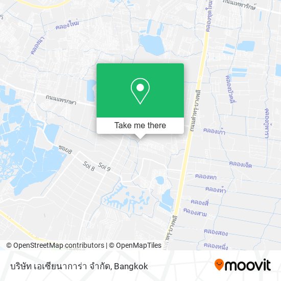 บริษัท เอเซียนาการ่า จํากัด map