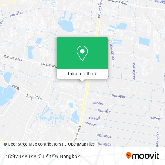 บริษัท เอส เอส วัน จํากัด map