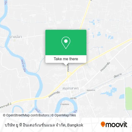 บริษัท ยู ที อินเตอร์เนชั่นแนล จํากัด map