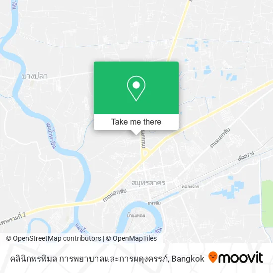 คลินิกพรพิมล การพยาบาลและการผดุงครรภ์ map