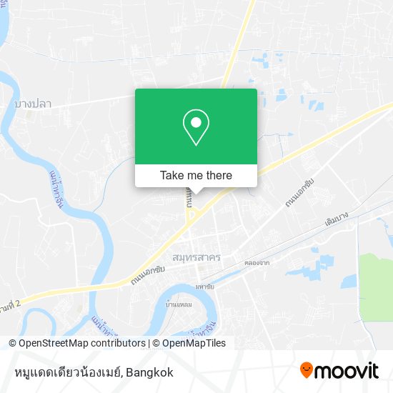 หมูแดดเดียวน้องเมย์ map