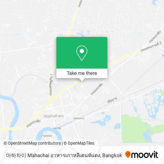 마하차이 Mahachai อาหารเกาหลีเตนท์แดง map