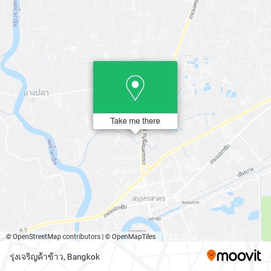 รุ่งเจริญค้าข้าว map