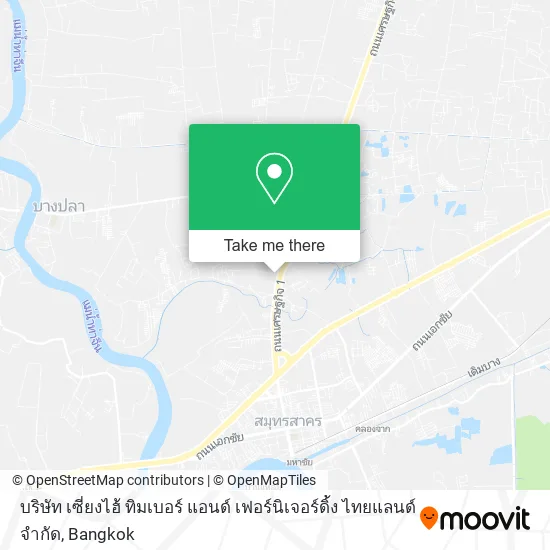 บริษัท เซี่ยงไฮ้ ทิมเบอร์ แอนด์ เฟอร์นิเจอร์ดิ้ง ไทยแลนด์ จํากัด map