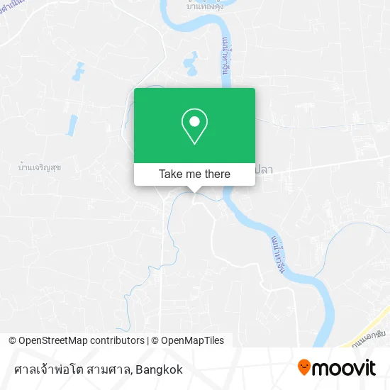 ศาลเจ้าพ่อโต สามศาล map