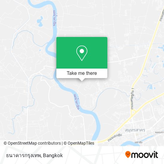ธนาคารกรุงเทพ map