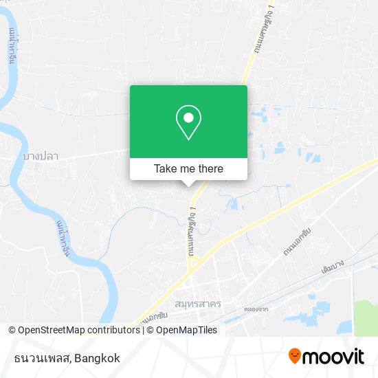 ธนวนเพลส map