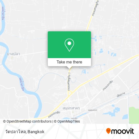 วัดปลาไหล map