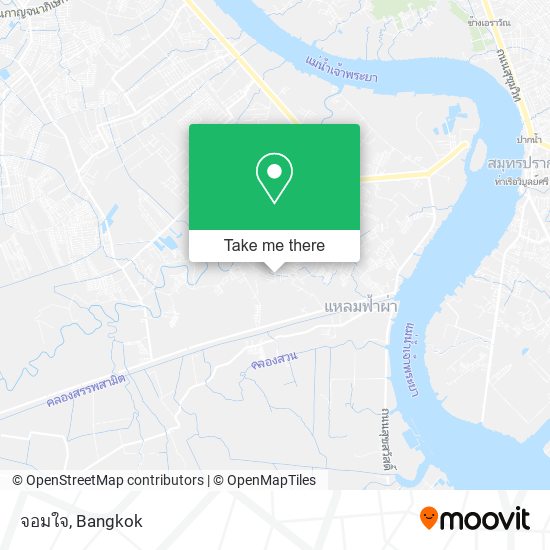 จอมใจ map