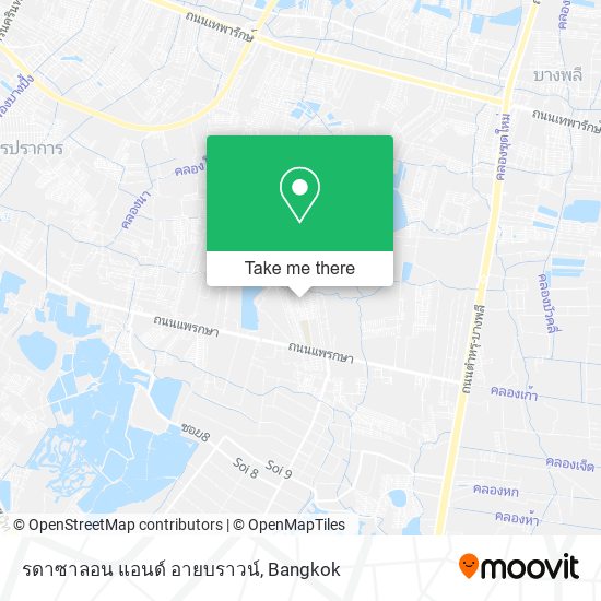 รดาซาลอน แอนด์ อายบราวน์ map