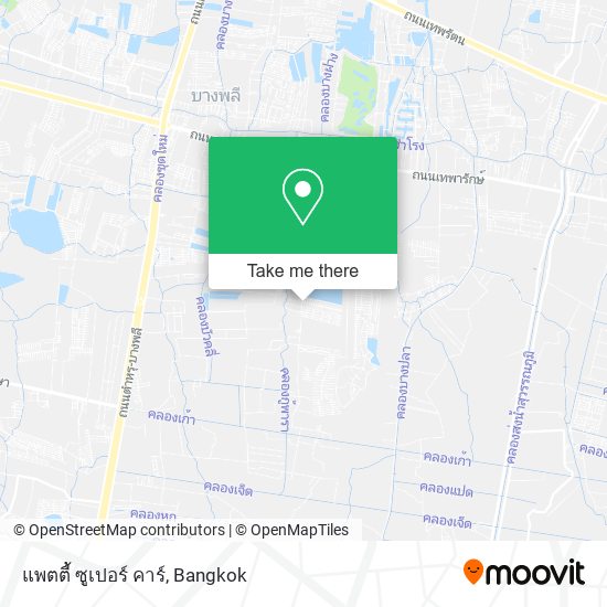 แพตตี้ ซูเปอร์ คาร์ map