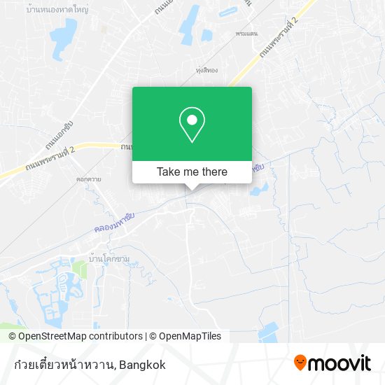ก๋วยเตี๋ยวหน้าหวาน map