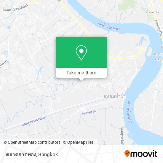 ตลาดจาดทอง map