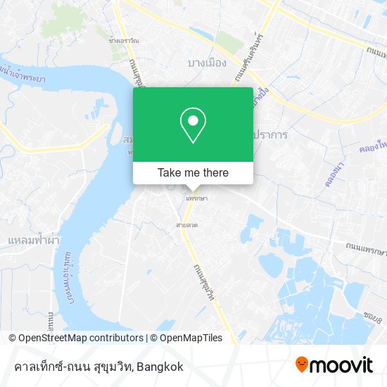 คาลเท็กซ์-ถนน สุขุมวิท map