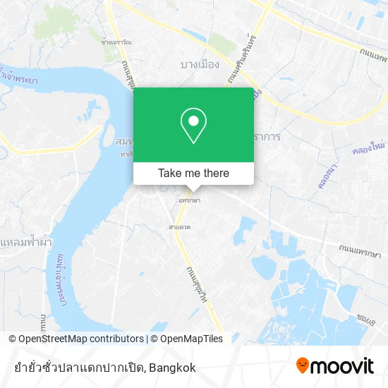 ยํายั่วซั่วปลาแดกปากเปิด map