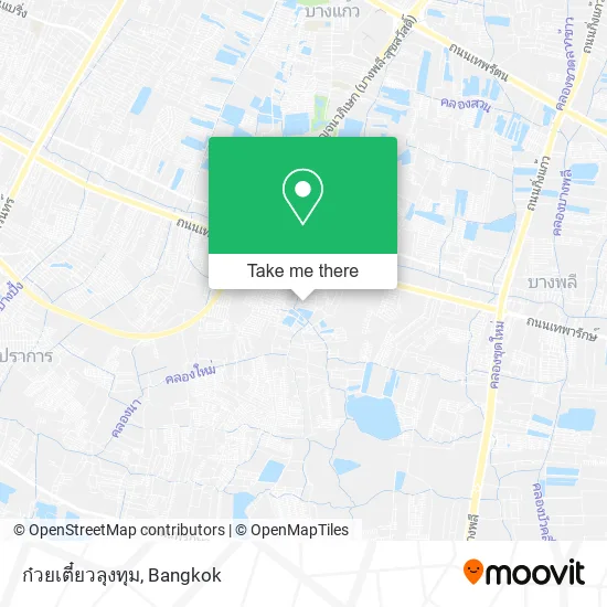 ก๋วยเตี๋ยวลุงทุม map