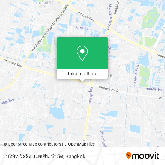 บริษัท วิลลิ่ง แมชชีน จํากัด map