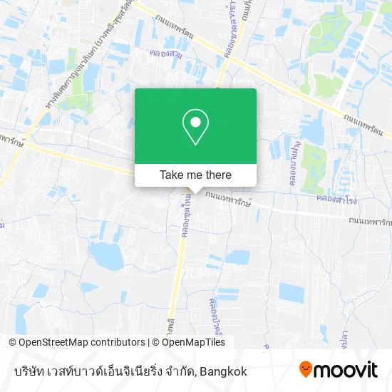 บริษัท เวสท์บาวด์เอ็นจิเนียริ่ง จํากัด map