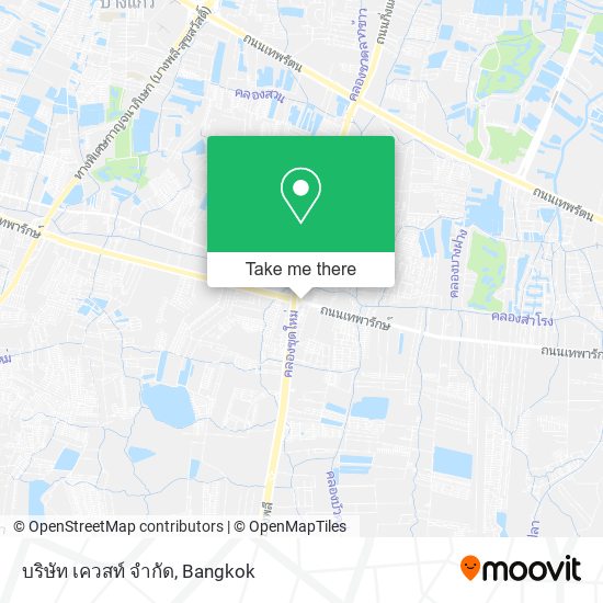 บริษัท เควสท์ จํากัด map