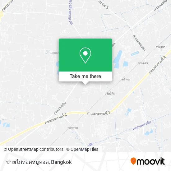 ขายไก่ทอดหมูทอด map