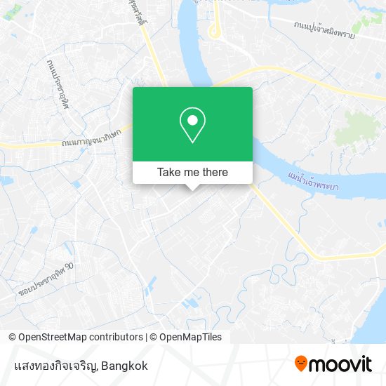 แสงทองกิจเจริญ map