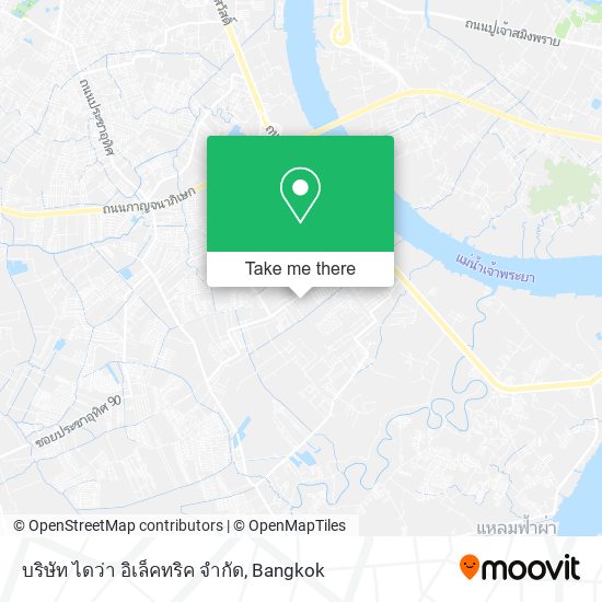 บริษัท ไดว่า อิเล็คทริค จํากัด map