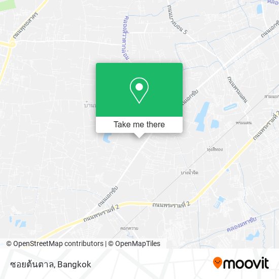 ซอยต้นตาล map
