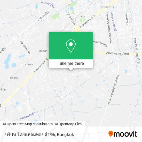 บริษัท ไทยแหลมทอง จํากัด map