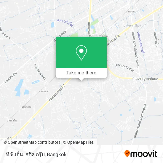 ที.พี.เอ็น. สตีล กรุ๊ป map
