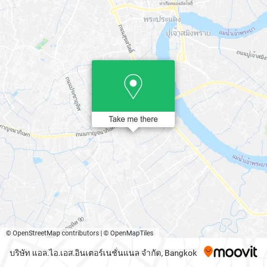 บริษัท แอล.ไอ.เอส.อินเตอร์เนชั่นแนล จํากัด map