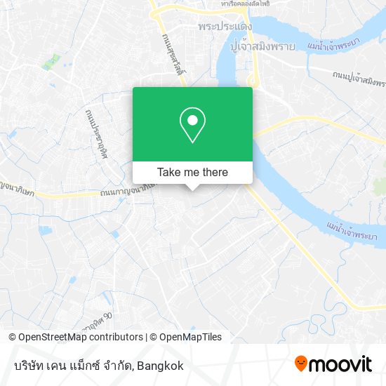 บริษัท เคน แม็กซ์ จํากัด map