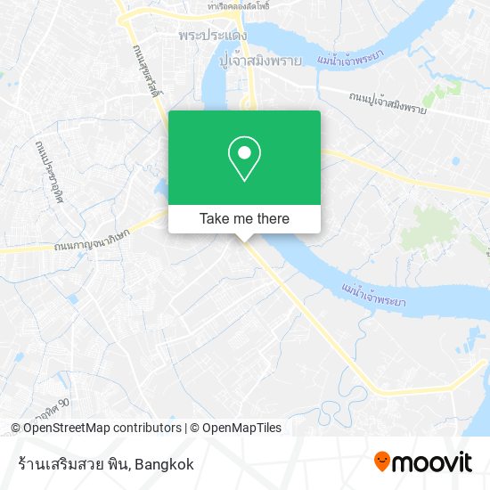 ร้านเสริมสวย พิน map