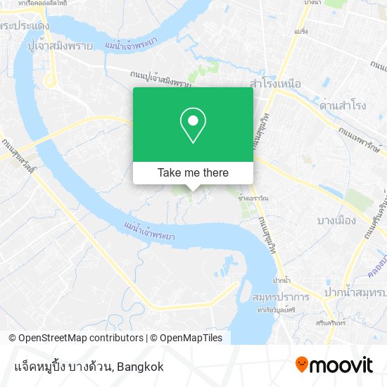 แจ็คหมูปิ้ง บางด้วน map