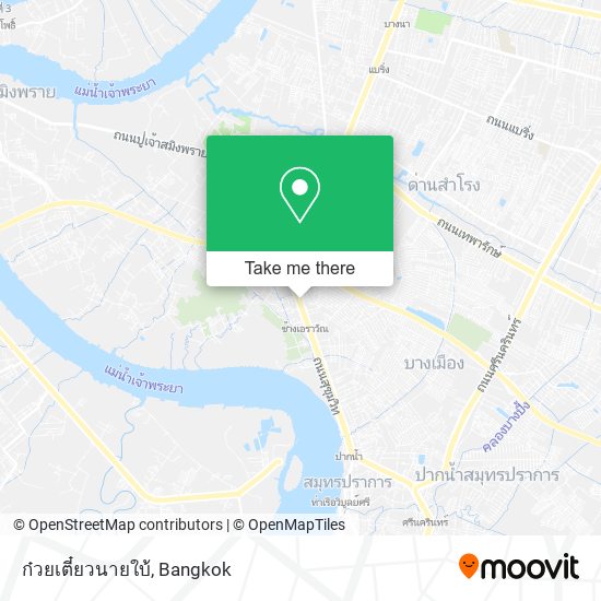 ก๋วยเตี๋ยวนายใบ้ map