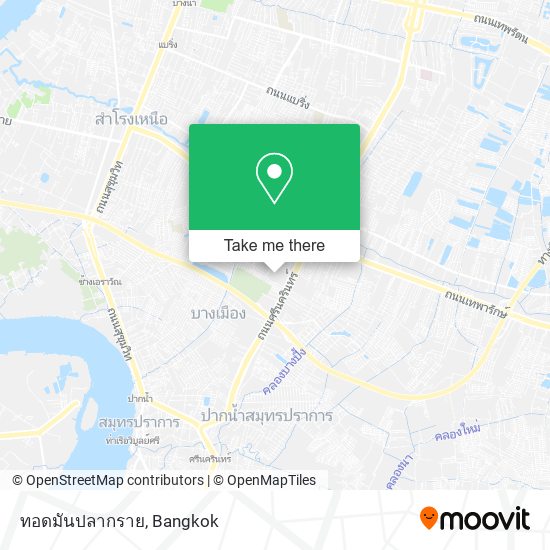 ทอดมันปลากราย map