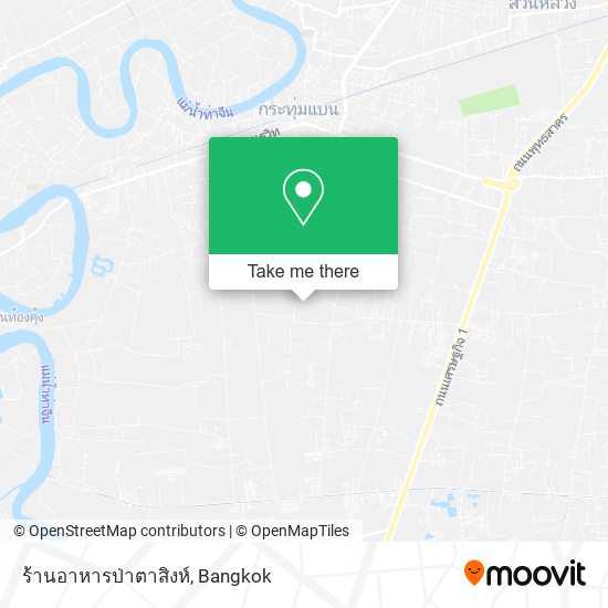 ร้านอาหารป่าตาสิงห์ map