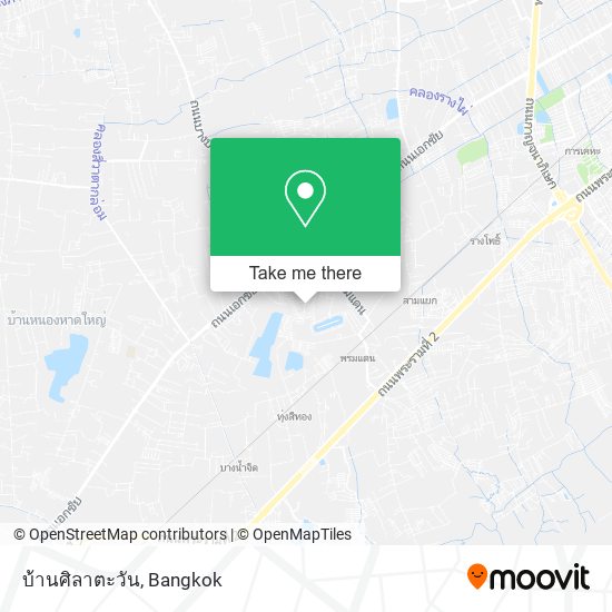 บ้านศิลาตะวัน map