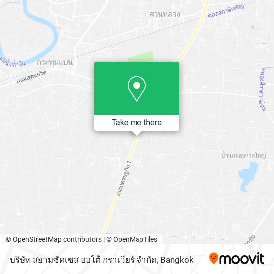บริษัท สยามซัคเซส ออโต้ กราเวียร์ จํากัด map