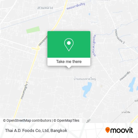 Thai A.D. Foods Co, Ltd map