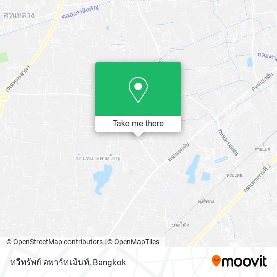 ทวีทรัพย์ อพาร์ทเม้นท์ map
