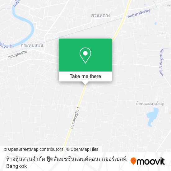 ห้างหุ้นส่วนจํากัด ฟู๊ดส์แมชชีนแอนด์คอนเวเยอร์เบลท์ map