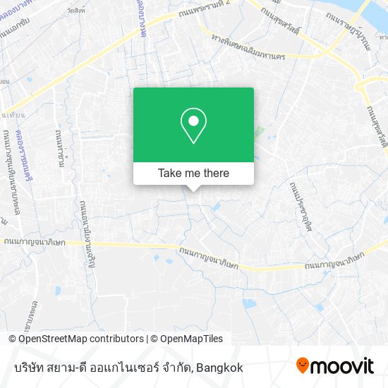 บริษัท สยาม-ดี ออแกไนเซอร์ จํากัด map