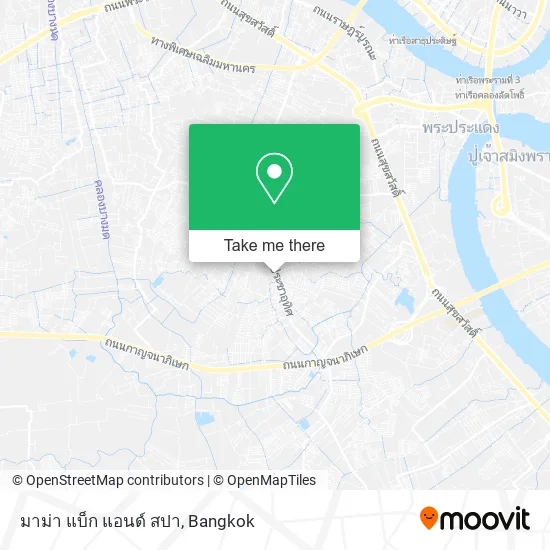 มาม่า แบ็ก แอนด์ สปา map