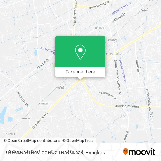 บริษัทเพอร์เฟ็คท์ ออฟฟิศ เฟอร์นิเจอร์ map