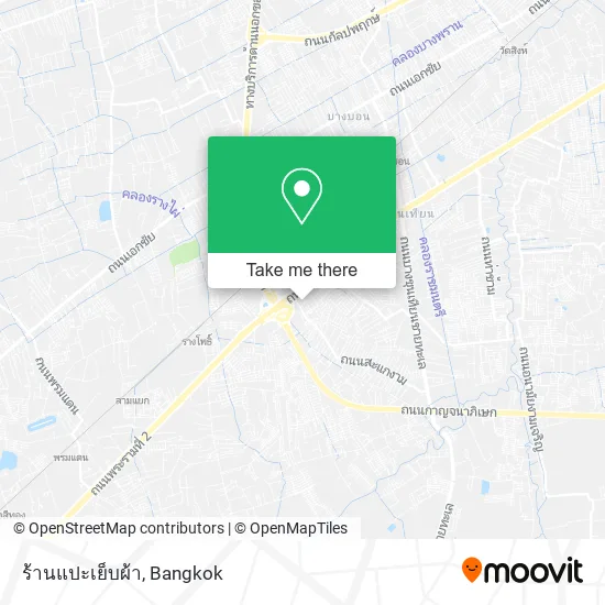 ร้านแปะเย็บผ้า map