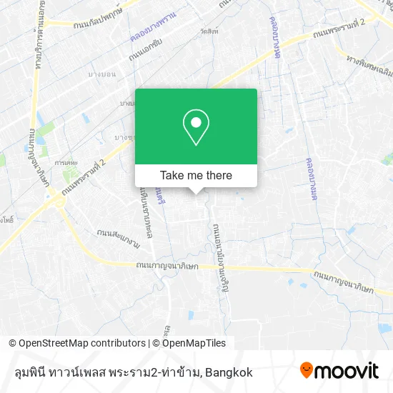 ลุมพินี ทาวน์เพลส พระราม2-ท่าข้าม map