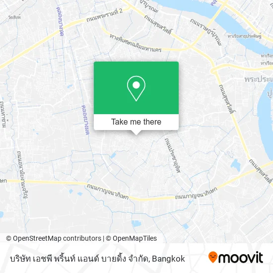 บริษัท เอชพี พริ้นท์ แอนด์ บายดิ้ง จํากัด map